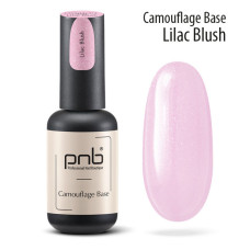 Камуфлююча каучукова база /лавандово-рожева/ /UV/LED Camouflage Base Lilac Blush PNB/
